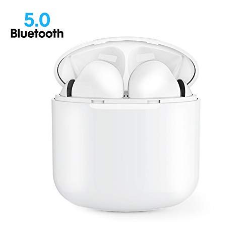 Wireless Earphones, True Wireless Headphones Bluetooth 5.0 with Stereo Earphones 21H Playtime