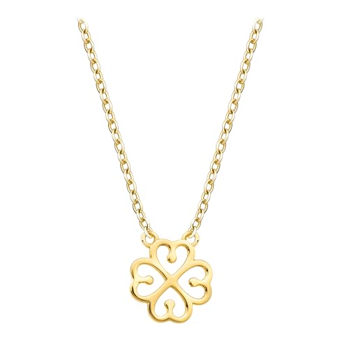Collier trèfle Sofia Milani en argent 925, un bijou de créateur raffiné pour femme