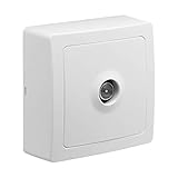 Facile à Installer : Cette prise d'antenne a une fixation par vis. Pour une pose encastrée. Les prises de Debflex vous permettent de choisir la finition que vous souhaitez. Il existe une variété de Gamme dans laquelle vous allez pouvoir vous y retrouver coté déco