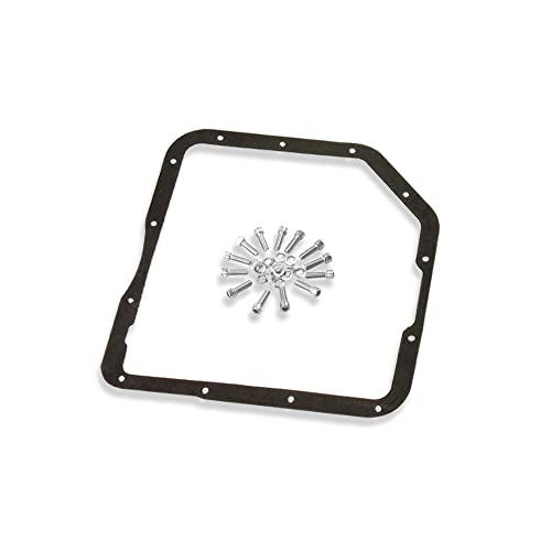 DEMOTOR PERFORMANCE For GM Chevy Turbo 350 Polished Aluminum Transmission Pan with Gasket Stock Capacity TH350 - Thumbnail 3