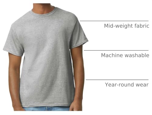 Image of Gildan Adult Heavy Cotton T-Shirt, Style G5000