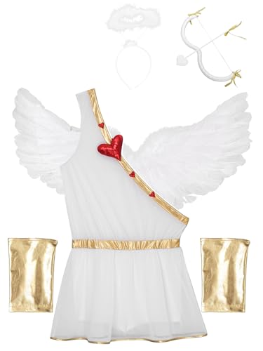Disfraz de Cupido hombre para Carnaval con alas aureola arco y flecha 5
