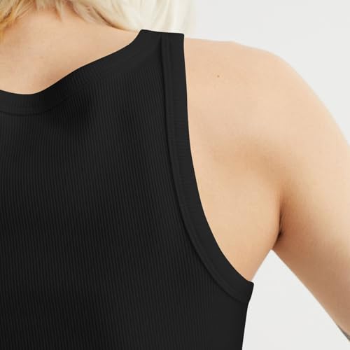 Image of KERI PERRY Tops for Women Crop Top for Women's Tank Activewear Tee Sports Western Casual Cotton Camisole Pack of 3 Combo