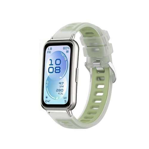 [Miitech] �o���h HUAWEI Band 11 / 11 Pro �Ή� �����x���g �V���J�Q���� �������� �_�炩�y�� �ʋC �j�����p HUAWEI Band 11 Pro/ 11 �p �ւ��x���g �i�~���g�O���[���j