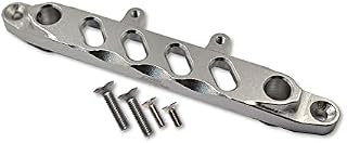 Aluminum Front Chassis Brace For Axial 1/6 SCX6 Jeep JLU Wrangler AXI05000-5Pc Set Silver