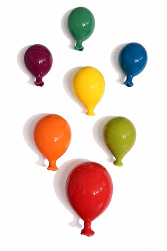 Palloncino in ceramica da appendere al muro, fatto a mano, artigianato, decorazione da parete, ideali per bomboniere