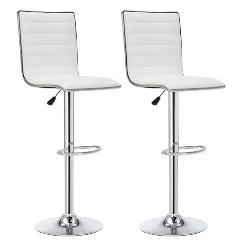 IntimaTe WM Heart Barhocker 2er Set Höhenverstellbarer Barhocker mit...