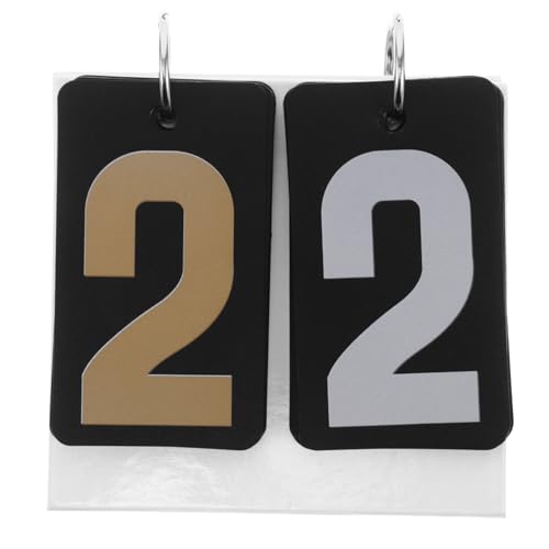 BESPORTBLE Volleyball Football Scoreboard Portable Tabletop Easy to Use Scoreboard for Sports Games