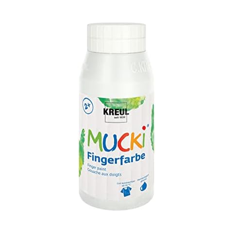 MUCKI Fingerfarbe Weiß 750 ml Cover