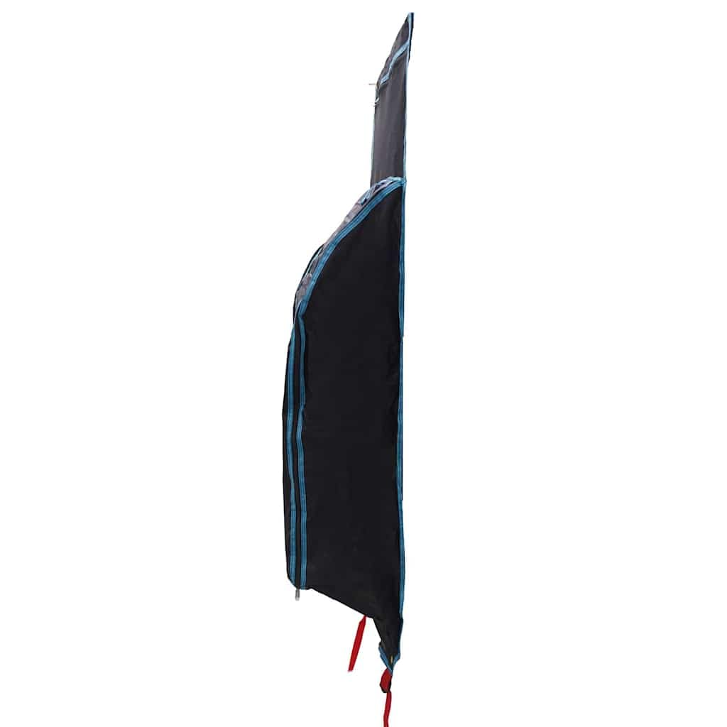 Czarno-niebieska torba do przechowywania z materiału Oxford, 140 x 40 cm, na kemping i wędrówki, lekkie akcesoria namiotowe do przechowywania na zewnątrz, pasuje do drążka namiotu i stelaża