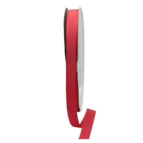 Image of Berwick Offray LLC Offray Schiff Helmet Tape (4133) -3 /4 inch W X 100 Yards-Red Ribbon