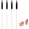Hearing Aid Cleaning Kit Tools, 4 PCS Hearing Aid Cleaning Brush with Wax Loop, Hearing-aid Accessories Supplies, Hearing-aid Vent Cleaner for Headphones Amplifier
