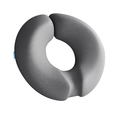 Donut Pillow Hemorrhoid Tailbone Cushion – Large Cushion for Pain Relief – Coccyx, Prostate, Sciatica, Pelvic Floor, Pressure Sores, Pregnancy, Postpartum Recovery