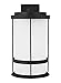SEA GULL 8890901DEN3-12 Extra Large One Light Outdoor Wall Lante