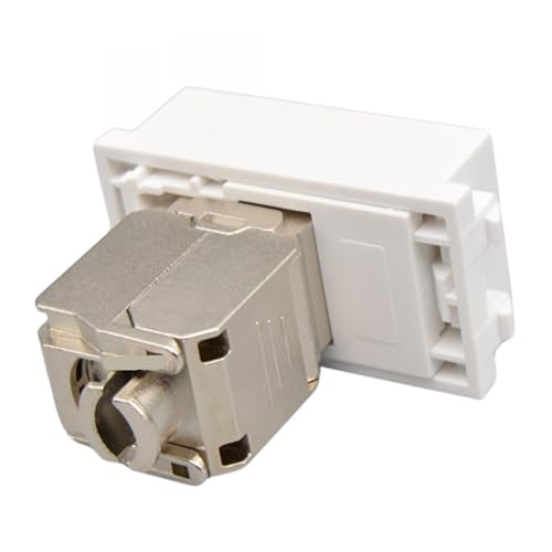 Module d'emplacement RJ45 CAT7 blindé Keystone pour réseau Ethernet domestique - 3