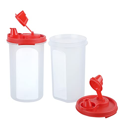 Image of Cutting EDGE 585 ML Smart Slim Oil Dispenser Airtight Red (Set of 2)