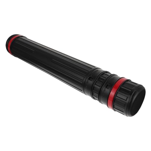 SEWACC 1Pc Telescoping Drafting Tube with Shoulder Strap Expandable Poster Storage for Art Blueprints Drawings Durable Design with Spiral Opening for Secure Transport