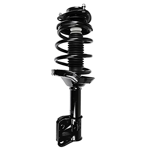 Image of Detroit Axle - 8pc Front Suspension Kit for 2009-2013 Subaru Forester, Struts & Coil Spring Lower Control Arms Sway Bars Tie Rods 2010 2011 2012 Replacement Quick Install Ready Struts Shocks Assembly