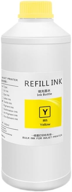 500ml DTG Ink Textile Garment Ink Compatible with DX5 DX6 DX7 TX800 I3200 L1800 1390 R1900 R3000 9600 4800 F2000 F2100 Printer(1PC Black)