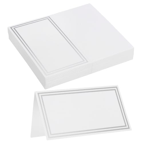 MECCANIXITY 20pcs Place Cards, Line Border...