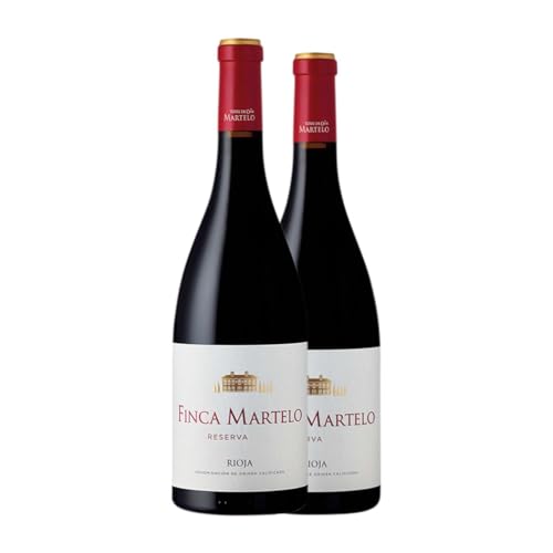 Torre de Oña Finca Martelo Rioja Reserva 75 cl Vino tinto (Caja de 2 Botellas de 75 cl)