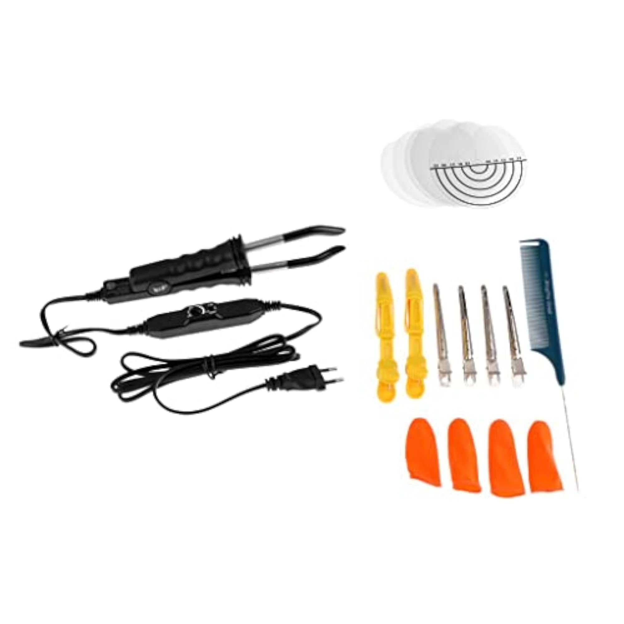 Pre-Bonded Hair Extensions Fusion Keratin Connector Set