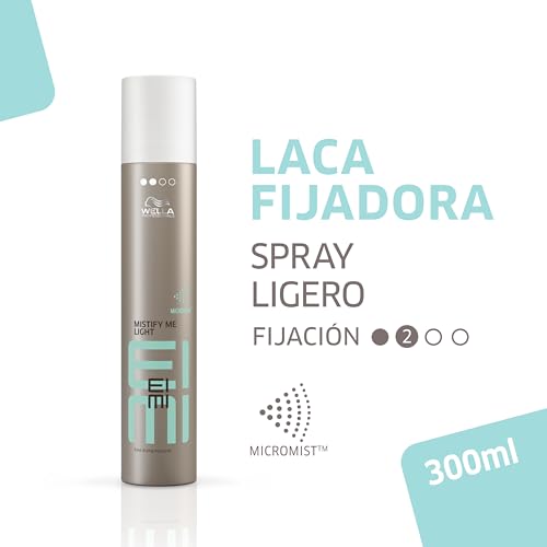 Miniatura 2 de Wella Professionals EIMI Mistify Me Light | Laca Profesional Spray Fijación Suave de Secado Rápido | 300 ml