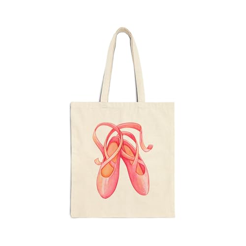 Ballerina Canvas Tote Bag