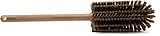 SPARTA Large Water Bottle Brush Ideal for Wide-Mouth Jars, Bottles and Tumblers, Dishwashing Tool with Handle for Home and Commercial Kitchens, Plastic, 16 Inches, Brown, (Pack of 4)