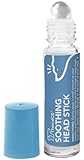 TheraICE Soothing Head Stick 10 ml (.33-Oz) Essential Oil Roll on Aromatherapy for Fast Cooling Comfort: Peppermint, Spearmint, Lavender, Chamomile, Rosemary, Eucalyptus. Metal Roller. USA Made
