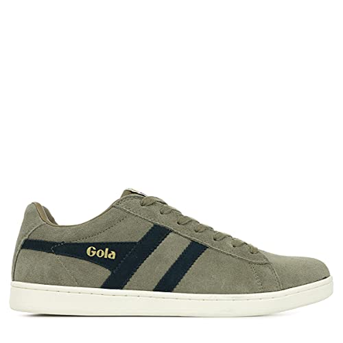 Image of Gola Equipe Suede - Sneakers for Men - Contrasting Wingflash - Heel Return - Durable Cupsole - Low Silhouette