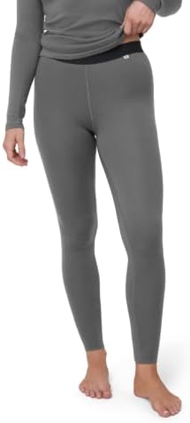 DANISH ENDURANCE Merino Thermo Leggings Damen, Mittelschwer 180 g/m² | Merino Thermoleggings, Warm, Atmungsaktiv & Geruchshemmend, für Wandern & Skifahren, Thermounterwäsche Damen