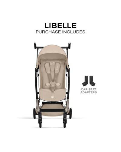 Image of LIBELLE Ultra Lightweight Travel Stroller - Almond Beige