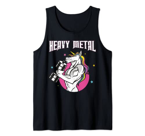 Unicorn Hard Rock Heavy Metal GYM Tank Top