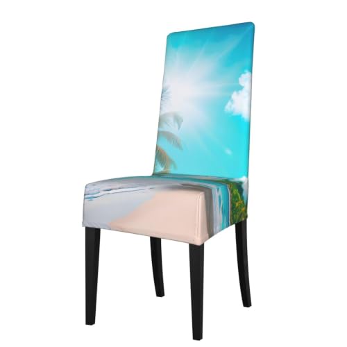 Fundas impermeables para sillas de comedor protectoras y extraíbles 2