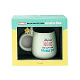 - Capacidade: 330 ml Caneca unicórnio - Alegria! Hoje vai ser um grande dia