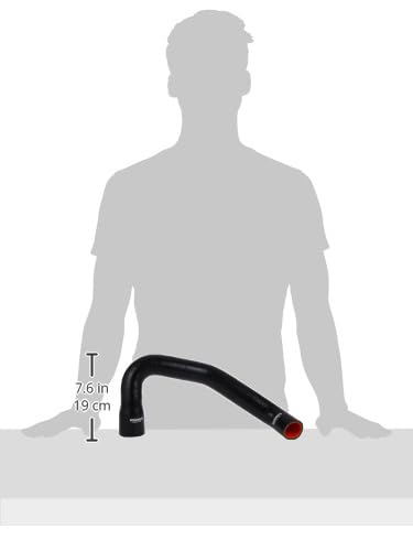 Mishimoto MMHOSE-WR6-97BK Black Silicone Radiator Hose Kit for 1997–2006 Jeep Wrangler 4.0L - Image 6