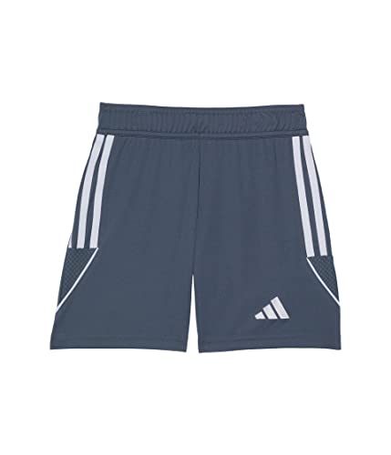 Short de football adidas Tiro 23 enfants gris Team Onix taille XL vêtement de sport léger