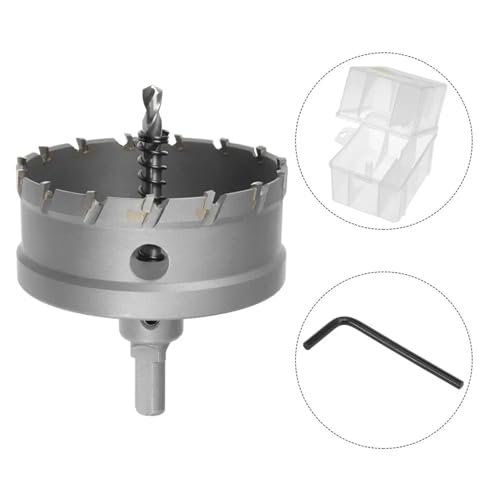 Broca sierra de corona 58mm Yantbin para acero miniatura 2