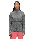 THE NORTH FACE Women's Canyonlands Full Zip Hooded Sweatshirt (Standard and Plus Size), TNF Medium Grey Heather-NPF, Small