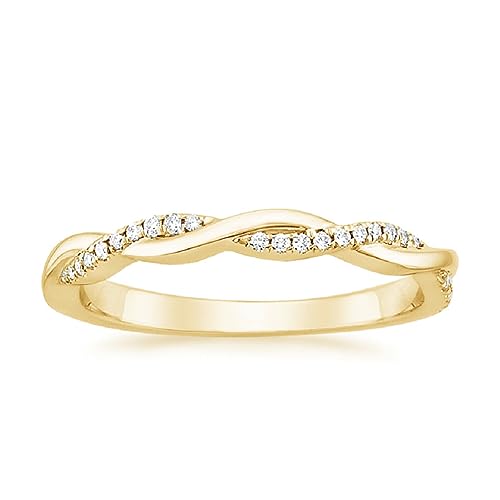 14K Yellow Gold Halo Wedding Ring Set For Women 1 CT Round Cut Moissanite Bridal Set Ring For Engagement Gift4