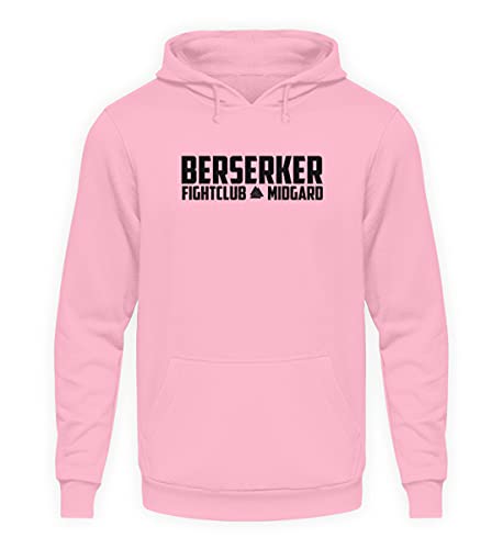 Sweat à capuche rose pour homme en taille S | Basique décontracté