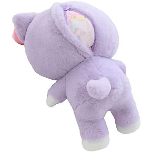 Daweiwang 25Cm Cartoon Plush Doll Soft Stuffed Plush Doll My Melody Cinnamon Cute Anime Plush Toy Melody Plush Doll Cute Skin-Friendly Soft Doll Doll Adult Children's Toy Girl Gift #TOP6
