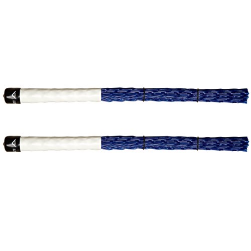 Vater Drumsticks VBLM - Speciality Sticks - Little Monster Brush - Wavy Poly Strands - White Handle