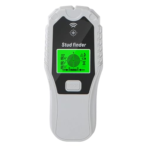 Leitungssucher Ortungsgerät - Wanddetektor - Wandscanner Detektor mit LCD-Display und akustischem Alarm, Multifunktional Stud Finder zum Auffinden von Metallrohren Holzbalken, Stromleitungen