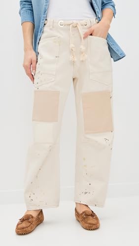 Image of Free People Moxie Low Slung Pull-On Barrel