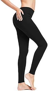 BALEAF Women's Ankle Legging Athletic Yoga Hiking Workout Running Pants Inner Pocket Non