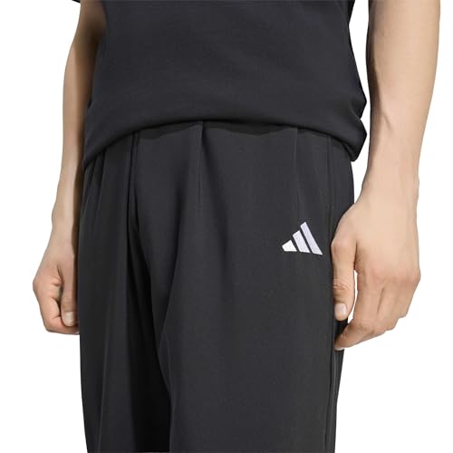 Pantalon bord côte fuselé tissé petit logo Essentials Stanford Lite - vue 8