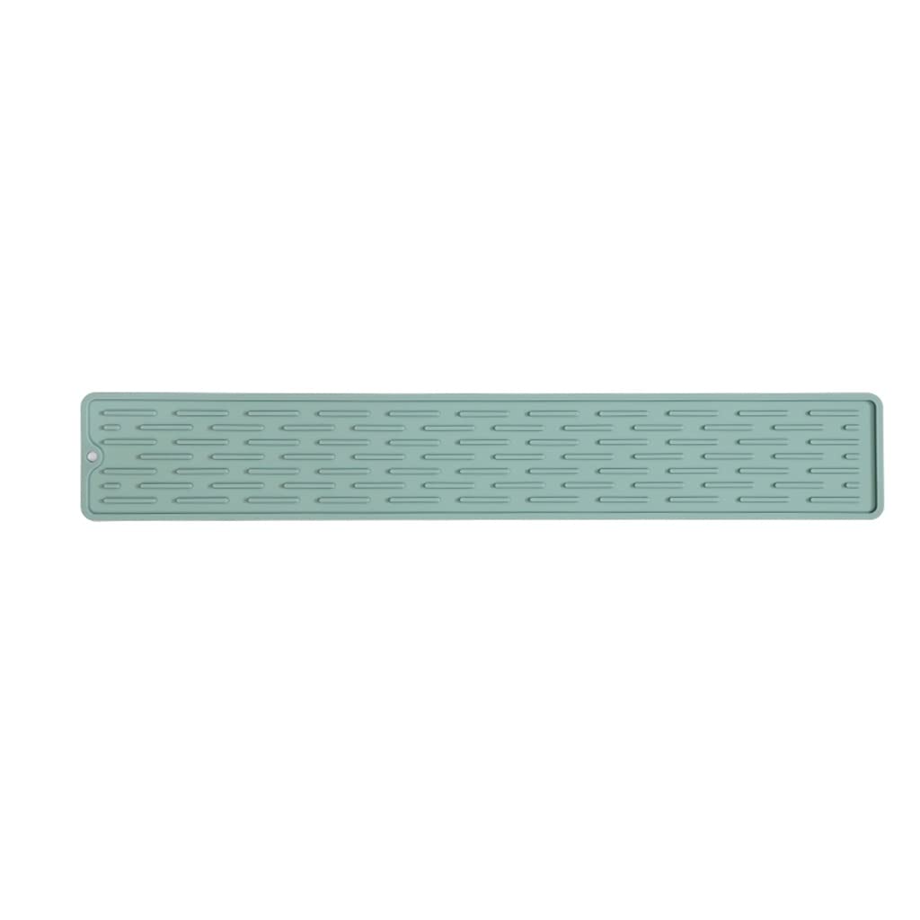 Escurridor de silicona antideslizante XMING verde para tazas y platos