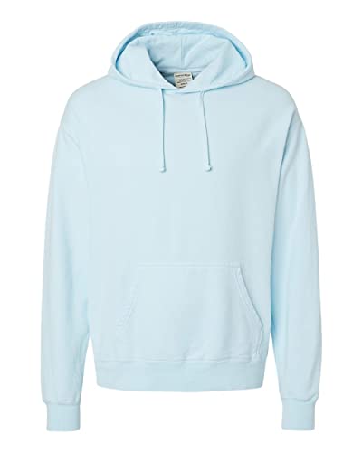 Sweat à capuche en polaire Hanes bleu apaisant XL confortable